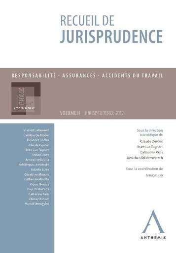 Recueil de jurisprudence du Forum de l'assurance - Volume IV