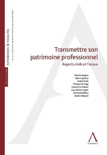 [TRAPAT2] Transmettre son patrimoine professionnel