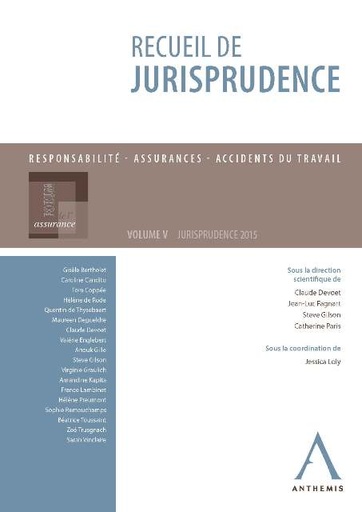 [RECFORASS5] Recueil de jurisprudence - Volume V