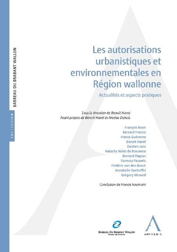 [AUTOURBA] Les autorisations urbanistiques et environnementales en Région wallonne