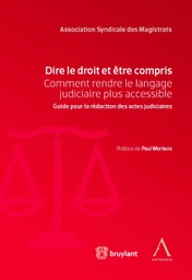 [DIRDROI] Dire le droit et être compris