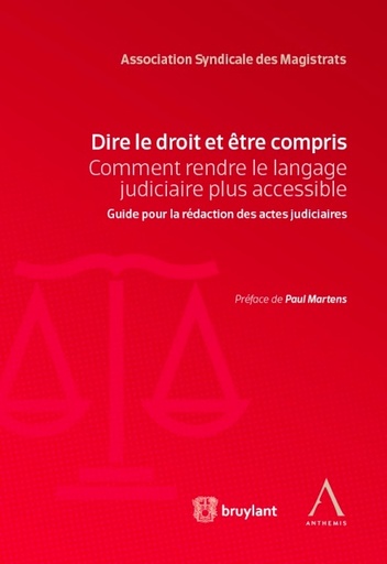 [DIRDROI] Dire le droit et être compris