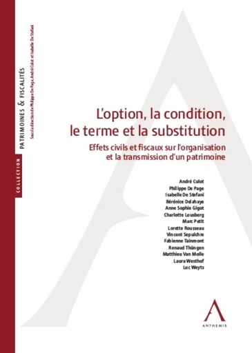 [OPTION] L'option, la condition, le terme et la substitution