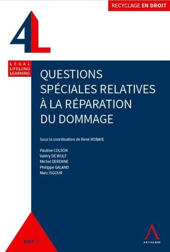 [SPEDOM] Questions spéciales relatives à la réparation du dommage