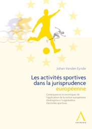 [ACTISPOR] Les activités sportives dans la jurisprudence européenne