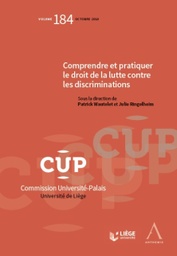 [CUP184] Comprendre et pratiquer le droit de la lutte contre les discriminations
