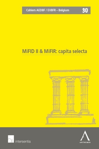 [MIFID-II] MiFID II & MiFIR: Capita Selecta