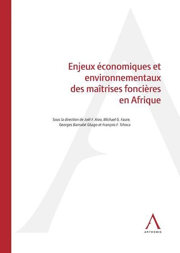 [ENJAF] Enjeux économiques et environnementaux des maitrises foncières en Afrique