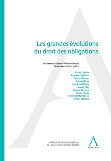 [EVOLOBLI] Les grandes évolutions du droit des obligations
