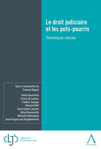 [DROJUPO] Le droit judiciaire et les pots-pourris