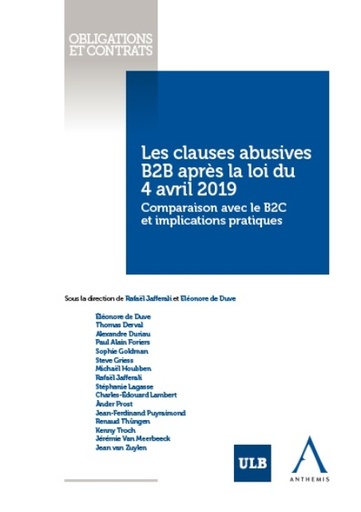 [CLAUSABU] Les clauses abusives B2B après la loi du 4 avril 2019