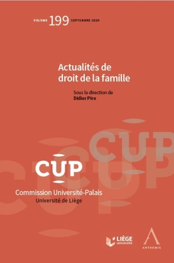 [CUP199] Actualités de droit de la famille