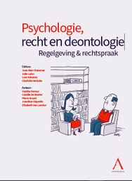 Psychologie, recht en deontologie (3de ed.)