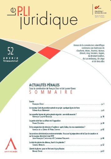 Le Pli juridique - Abonnement